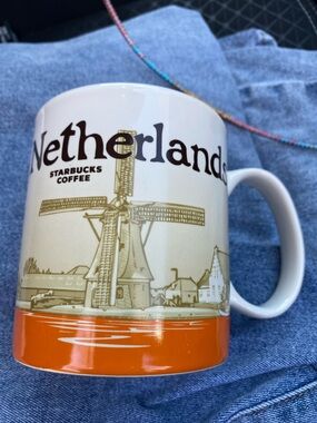 Starbucks Netherlands Mug — Windmill Design vintage 2017 excellent